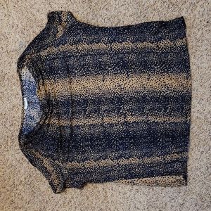 Stretchy animal prink women's shirt 3x